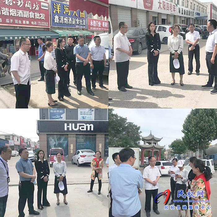 市創(chuàng)建辦督查我縣省級(jí)衛(wèi)生縣城復(fù)審工作