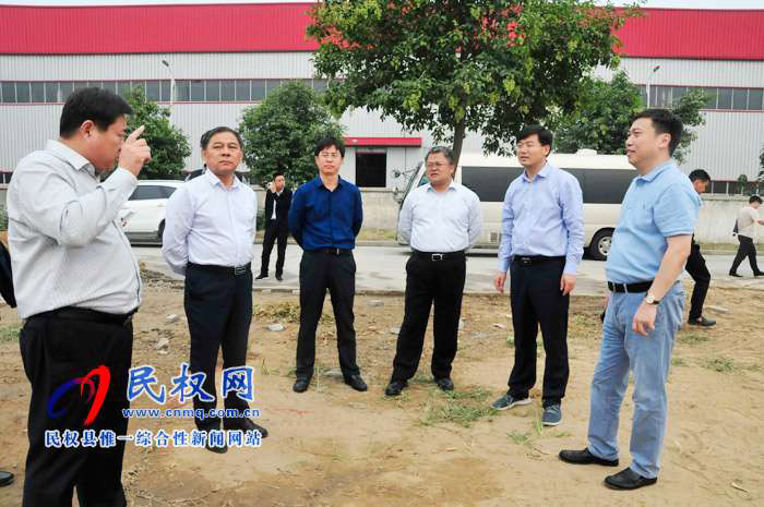 福田汽車集團(tuán)副總經(jīng)理、新能源汽車事業(yè)部總裁楊國濤一行蒞臨民權(quán)