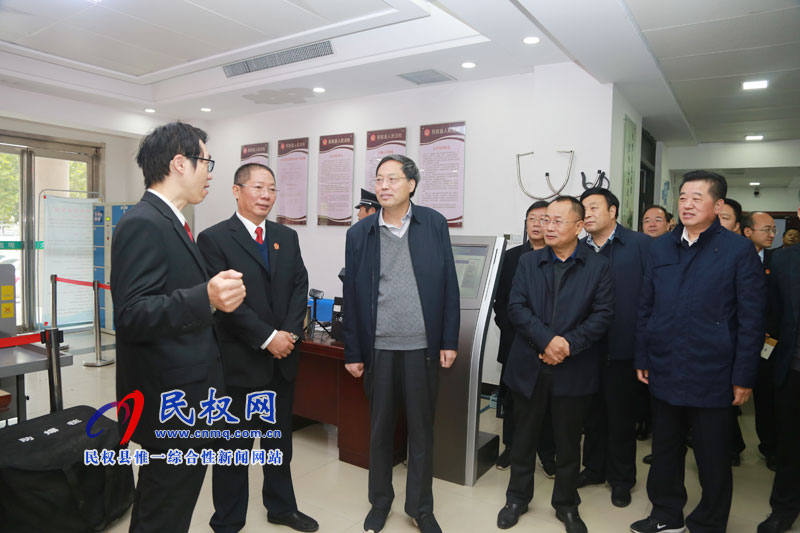 市政協(xié)民主評(píng)議工作組蒞臨我縣調(diào)研民權(quán)法院工作開展情況 市政協(xié)民主評(píng)議工作組蒞臨我縣調(diào)研民權(quán)法院工作開展情況