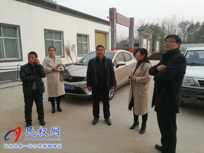 商丘市農(nóng)業(yè)局領(lǐng)導(dǎo)調(diào)研民權(quán)縣農(nóng)經(jīng)工作