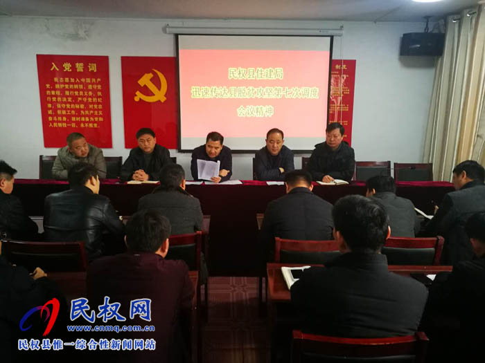 縣住建局迅速傳達(dá)貫徹全縣脫貧攻堅(jiān)第七次調(diào)度會議精神 縣住建局迅速傳達(dá)貫徹全縣脫貧攻堅(jiān)第七次調(diào)度會議精神