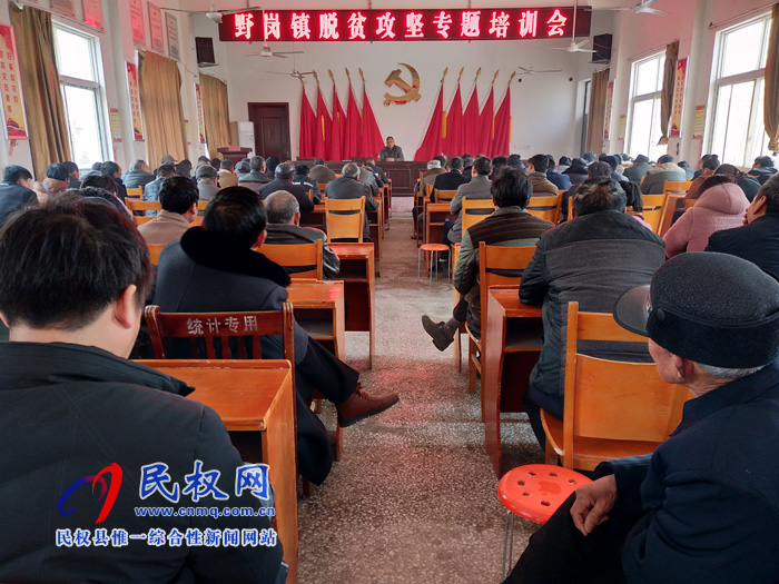 野崗鎮(zhèn)召開脫貧攻堅引領人專題業(yè)務培訓會 野崗鎮(zhèn)召開脫貧攻堅引領人專題業(yè)務培訓會