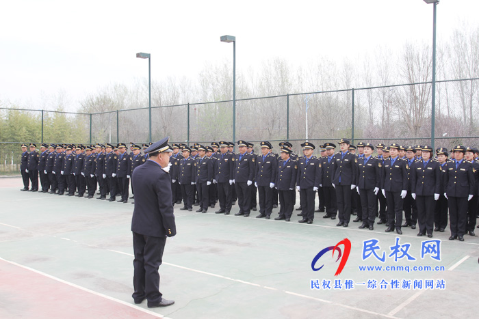 民權縣城市管理局：開展內強素質、外樹形象大練兵活動
