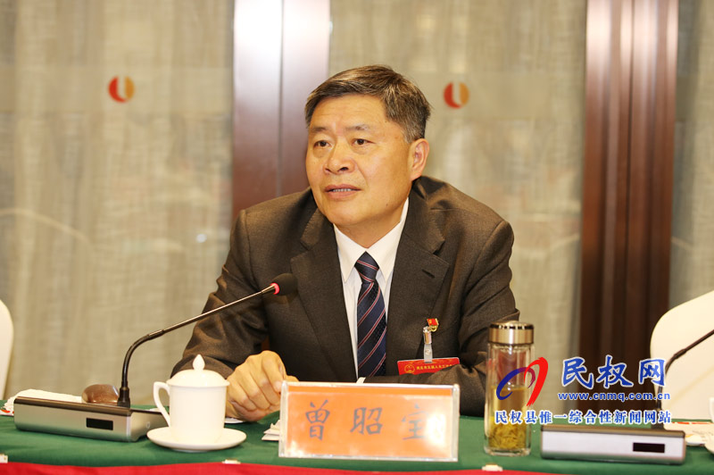 市政協(xié)主席曾昭寶參加民權(quán)代表團(tuán)審議市政府工作報(bào)告和計(jì)劃、財(cái)政工作報(bào)告