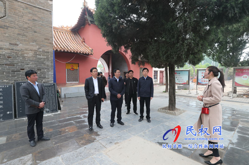 市委常委、宣傳部長王全周調(diào)研我縣申甘林帶“媒林”建設(shè)及鄉(xiāng)村旅游發(fā)展情況