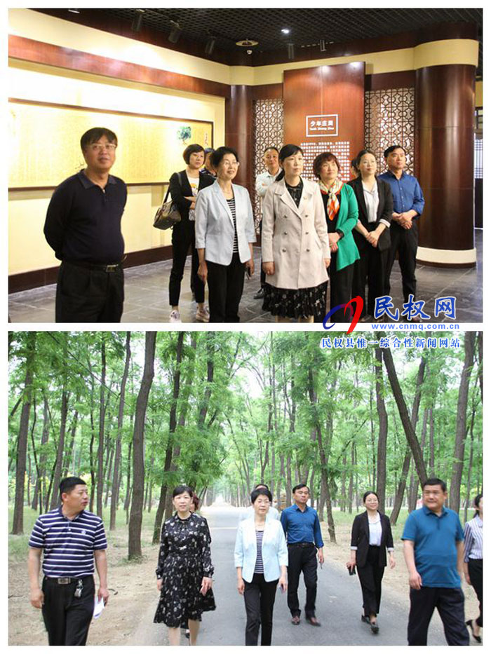 蕭縣政協(xié)副主席鄭玉錦一行來民考察學習 蕭縣政協(xié)副主席鄭玉錦一行來民考察學習