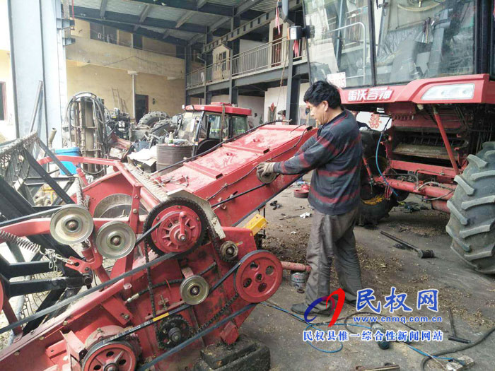 孫六鎮(zhèn)：全面檢修農(nóng)機，積極備戰(zhàn)“三夏”
