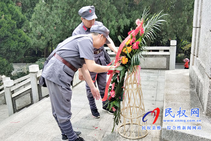 民權(quán)高新區(qū)進(jìn)行“不忘初心，牢記使命”大別山精神學(xué)習(xí)