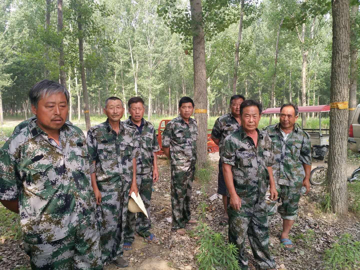 縣林業(yè)發(fā)展服務中心強化林區(qū)秸稈禁燒工作