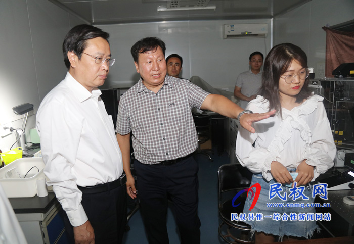 市人大常委會(huì)副主任、縣委書記姬脈常到河南大學(xué)金明校區(qū)參觀考察