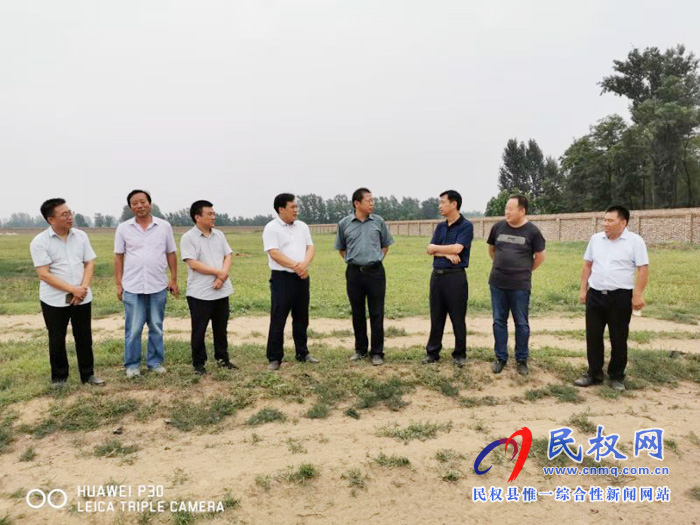 省畜牧局畜牧處處長高永革調(diào)研民權畜牧業(yè)