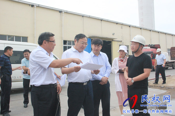 市委常委、常務(wù)副市長吳祖明調(diào)研我縣企業(yè)安全生產(chǎn)工作