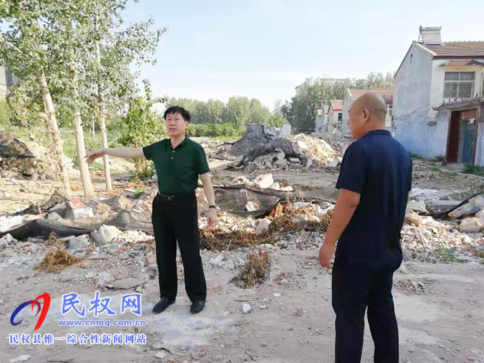 縣委常委、副縣長房季實地調研指導有關項目建設