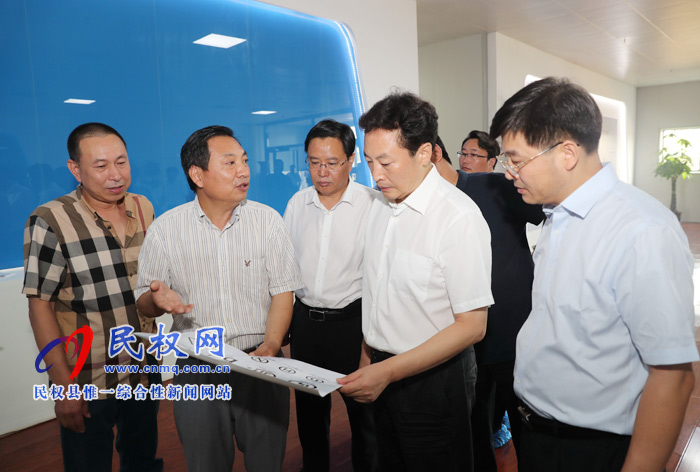 市長張建慧到我縣調(diào)研脫貧攻堅(jiān)、產(chǎn)業(yè)發(fā)展和百城建設(shè)提質(zhì)工程等工作