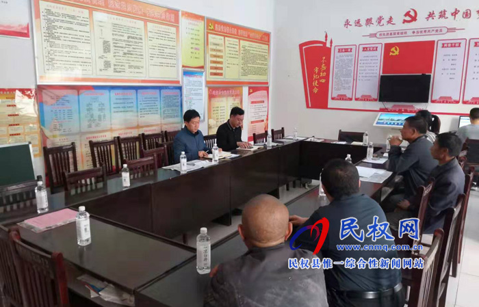 縣委常委、副縣長房季到龍?zhí)伶?zhèn)渾北村調(diào)研基層黨建工作