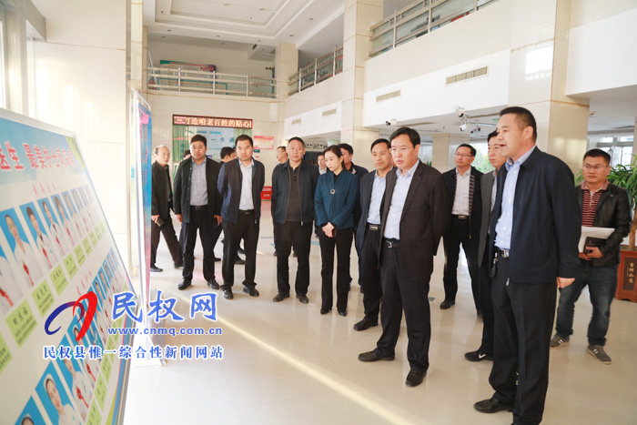 市人大常委會(huì)副主任、縣委書記姬脈常調(diào)研我縣省級(jí)文明城市創(chuàng)建工作