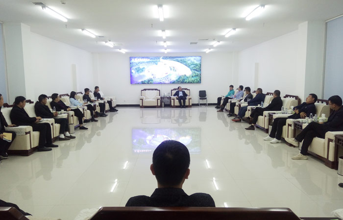 我縣召開第五屆冷博會(huì)參展客商洽談會(huì)