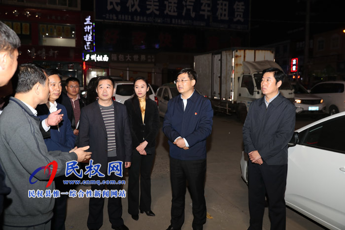 縣委副書記、縣長張團結督導檢查省級文明城創(chuàng)建工作