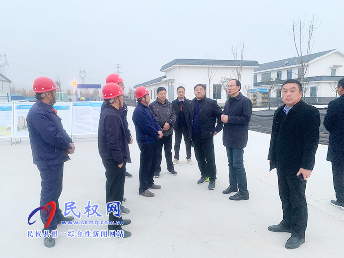 2019年第四季度全市服務(wù)業(yè)“兩區(qū)”建設(shè)調(diào)研組蒞臨民權(quán)指導工作