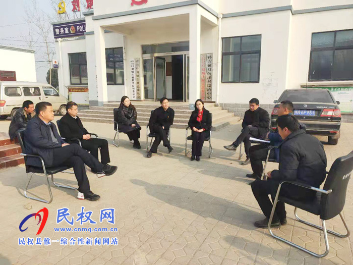 縣委常委、副縣長(zhǎng)房季，副縣長(zhǎng)朱琳到孫六鎮(zhèn)調(diào)研指導(dǎo)教育工作