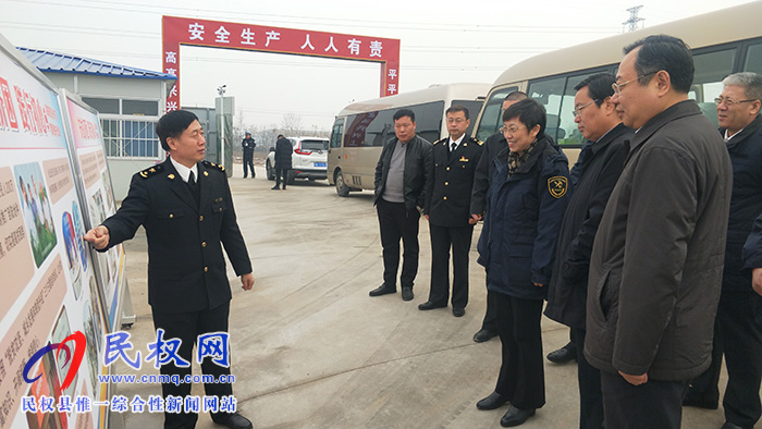 海關(guān)總署慰問組到民權(quán)調(diào)研慰問