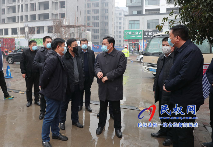 市人大常委會(huì)副主任、縣委書記姬脈常調(diào)研新型冠狀病毒感染的肺炎疫情防控點(diǎn)工作
