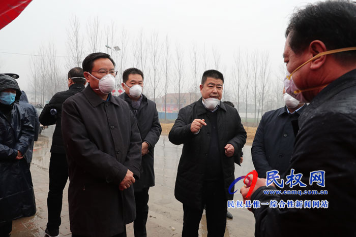 市人大常委會(huì)副主任、縣委書記姬脈常調(diào)研新型冠狀病毒感染的肺炎疫情防控點(diǎn)工作