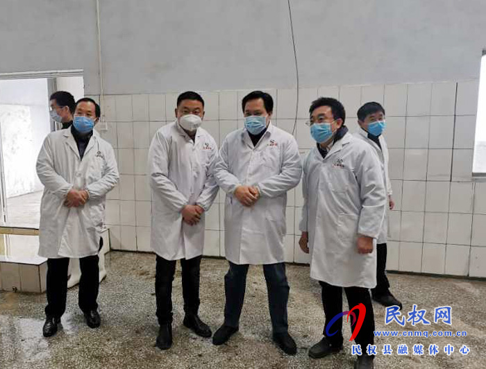 縣委常委、政法委書記、副縣長孟祥亮督導涉牧企業(yè)復工復產工作