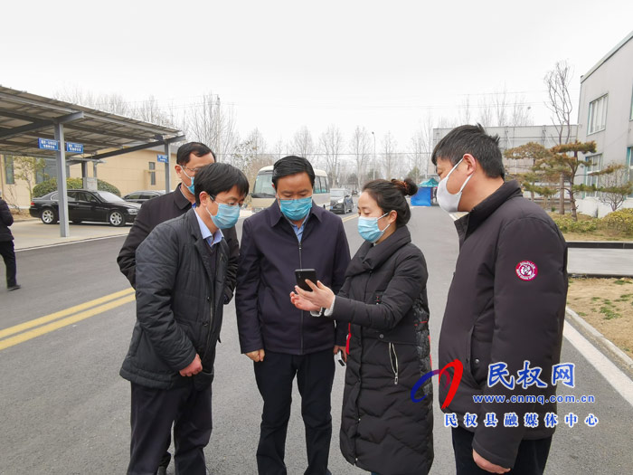 市人大常委會副主任、縣委書記姬脈常調(diào)研企業(yè)復工時強調(diào)：科學精準開展疫情防控全力推進企業(yè)復工復產(chǎn)