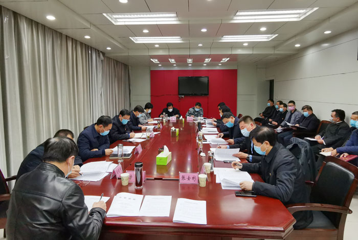 市人大常委會(huì)副主任、縣委書(shū)記姬脈常主持召開(kāi)中共民權(quán)縣第十二屆委員會(huì)常務(wù)委員會(huì)第100次會(huì)議