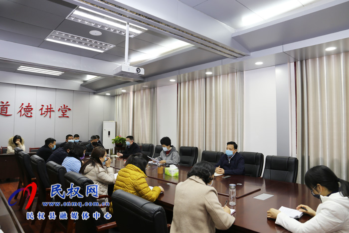 縣人大機關傳達學習縣委常委會會議精神