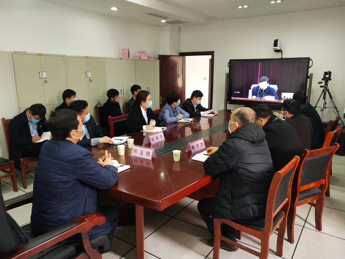 我縣組織收聽收看全市組織部長(zhǎng)暨干部監(jiān)督工作視頻會(huì)議