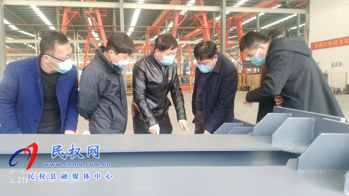 縣委常委、副縣長(zhǎng)房季赴河南商丘合一航蕭建材有限公司、山東經(jīng)典重工集團(tuán)兩家企業(yè)考察