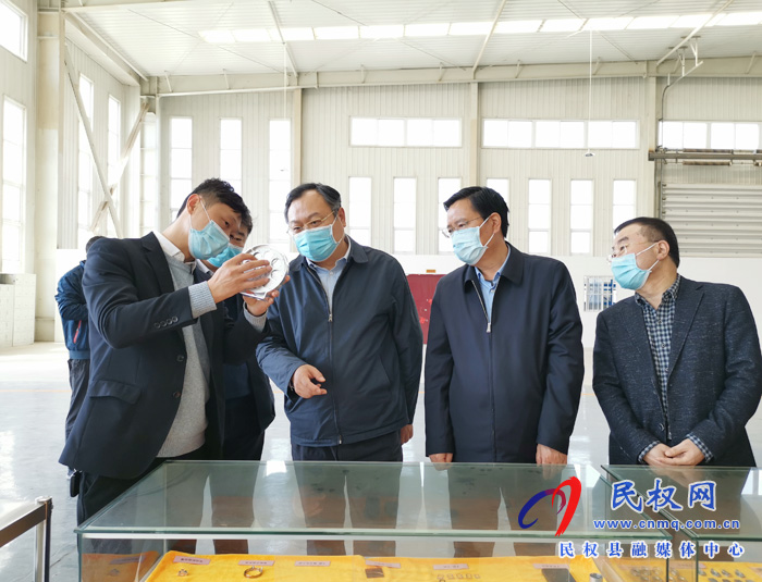 市委常委、常務(wù)副市長吳祖明蒞民走訪服務(wù)企業(yè)