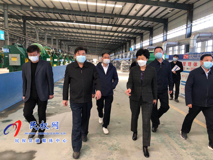 市人大常委會副主任、市總工會主席劉沛到我縣走訪企業(yè)切實幫助解決實際困難