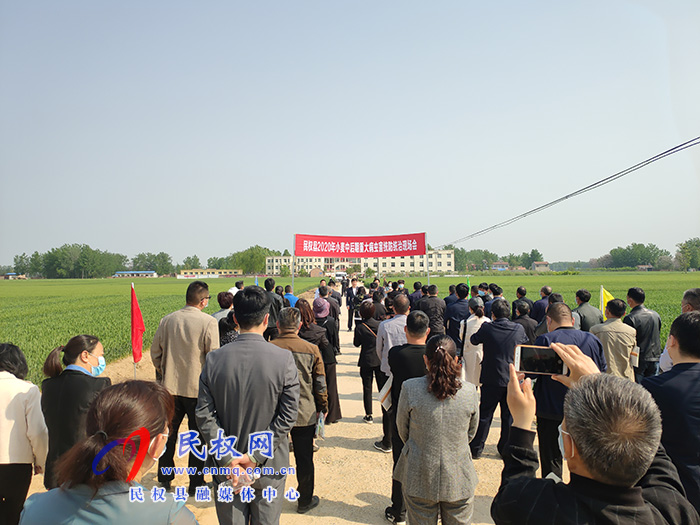 全縣2020年小麥中后期重大病蟲害統(tǒng)防統(tǒng)治現(xiàn)場會召開 全縣2020年小麥中后期重大病蟲害統(tǒng)防統(tǒng)治現(xiàn)場會召開
