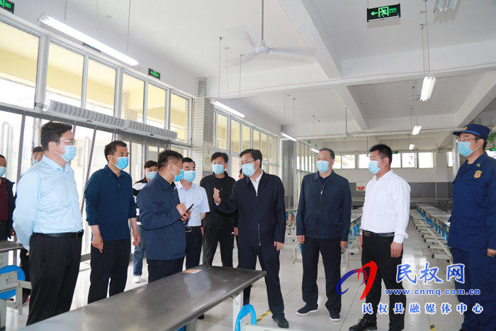 市人大常委會副主任、縣委書記姬脈常查看安全生產(chǎn)、及防汛、防溺亡工作