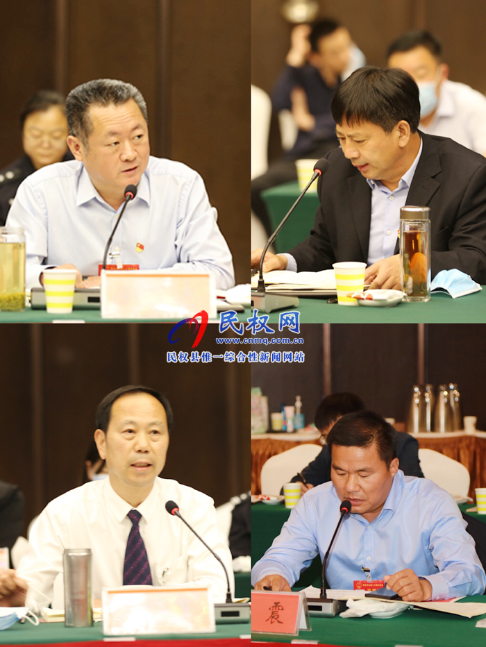 市政協(xié)主席曾昭寶，市委常委、常務(wù)副市長吳祖明參加民權(quán)代表團(tuán)審議市政府工作報(bào)告和計(jì)劃、財(cái)政工作報(bào)告