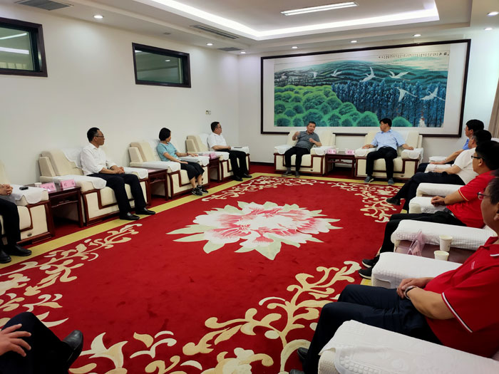 廣州工控黨委副書記、總經(jīng)理、副董事長張偉濤一行蒞民調(diào)研