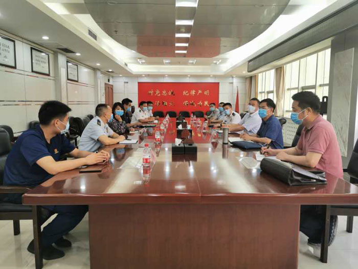縣領(lǐng)導(dǎo)李勇、馬德偉赴河南省消防總隊協(xié)商招商事宜