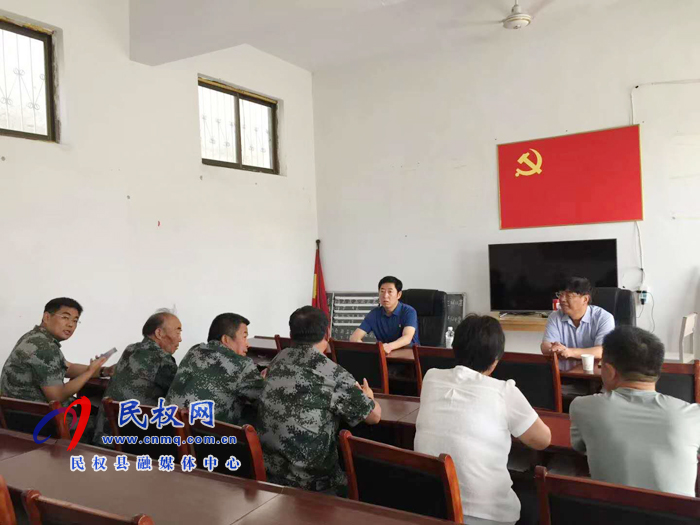 縣委常委、宣傳部長屠志遠(yuǎn)到莊子鎮(zhèn)調(diào)研軟弱渙散基層黨組織整頓工作