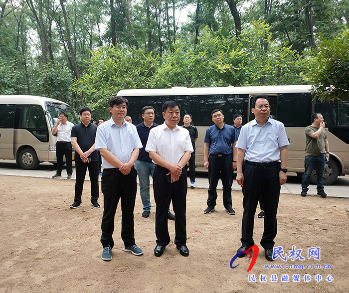 溫縣考察團(tuán)蒞民參觀考察