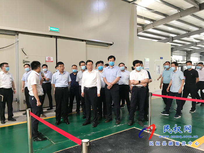 禹州市黨政考察團蒞民參觀考察 禹州市黨政考察團蒞民參觀考察