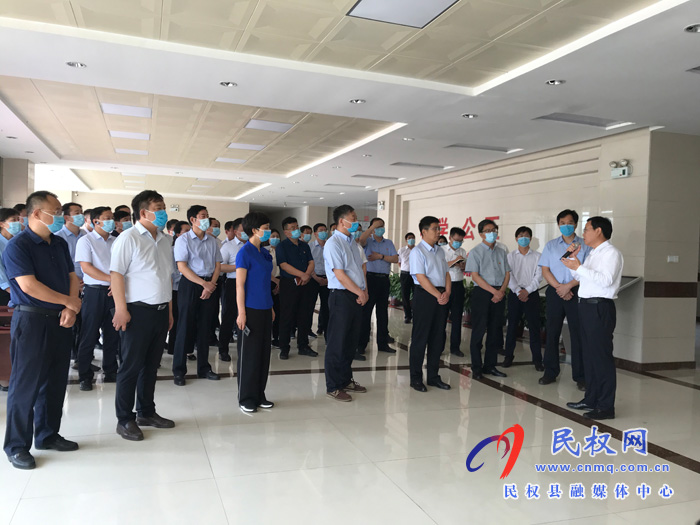 禹州市黨政考察團蒞民參觀考察 禹州市黨政考察團蒞民參觀考察