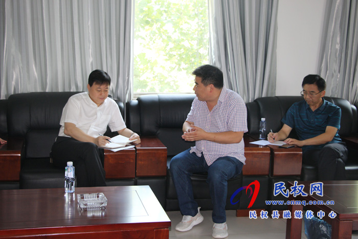 縣委常委、統(tǒng)戰(zhàn)部長趙通到聯(lián)系服務(wù)企業(yè)開展走訪活動(dòng)