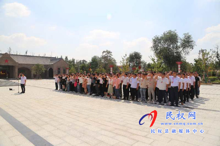 民權(quán)縣2020年“萬名黨員進黨?！?黨員示范培訓(xùn)班開展現(xiàn)場教學(xué)活動