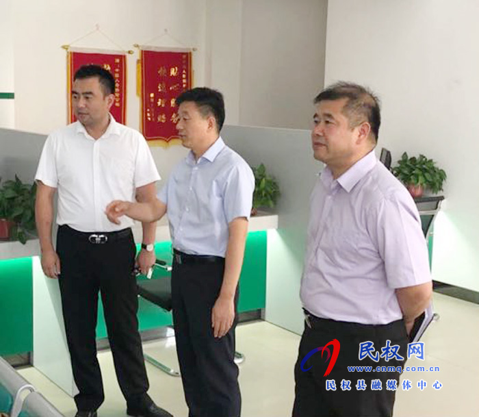 縣政府黨組成員、信訪局長陳鴻志督導(dǎo)文明城市（提名城市）創(chuàng)建工作