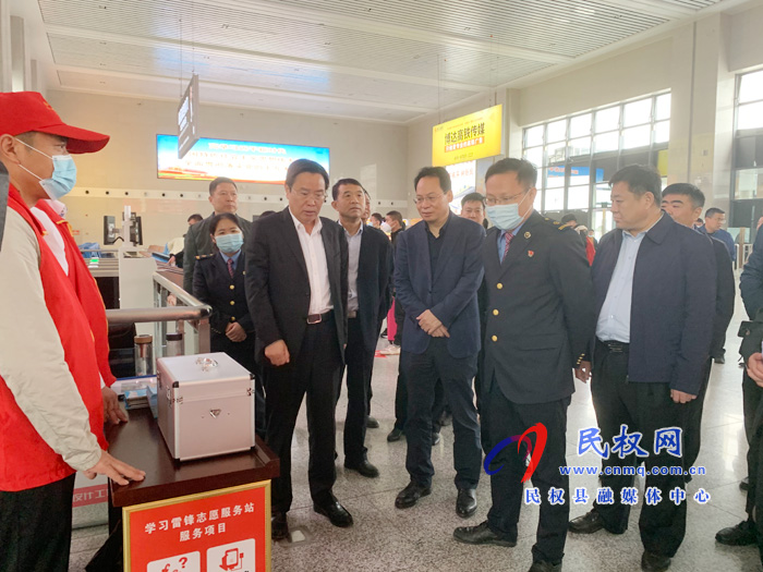 市人大常委會副主任、縣委書記姬脈常調(diào)研我縣文明城創(chuàng)建工作
