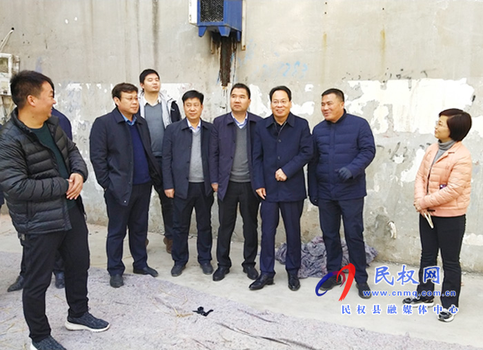 縣委常委、常務副縣長李啟峰調(diào)研指導我縣老舊小區(qū)改造和安全生產(chǎn)工作
