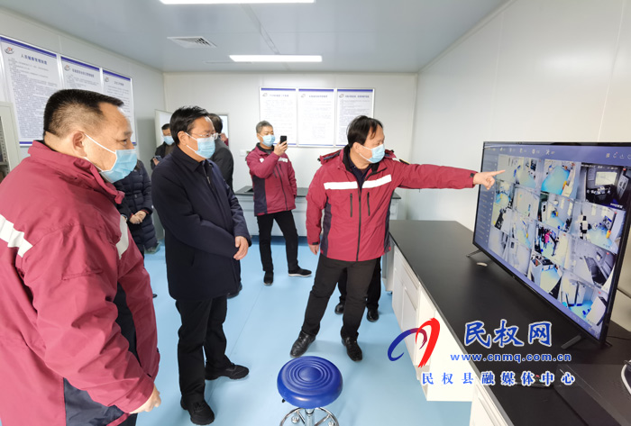 市人大常委會(huì)副主任、縣委書(shū)記姬脈常調(diào)研疫情防控工作